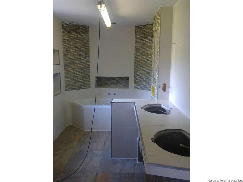 Wand-und Bodenplatten Feinsteinzeug, Schieferoptik Fliesen