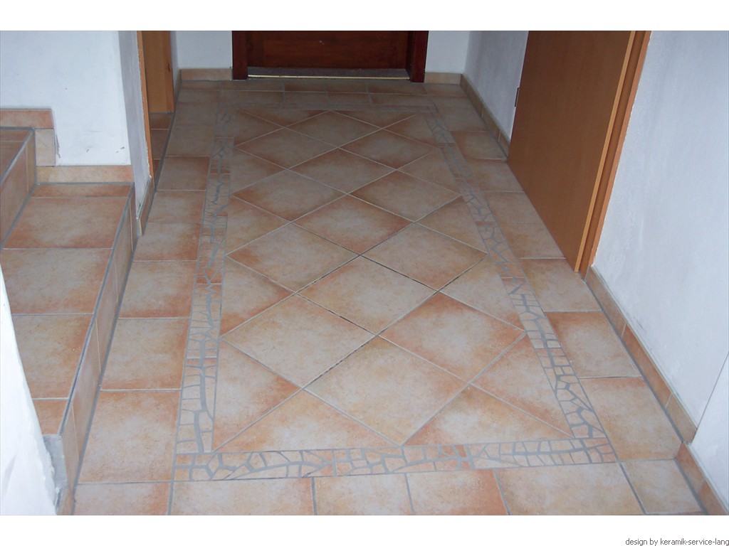 Osmose Steinzeugfliese, Borduere eigenes Design und Herstellung